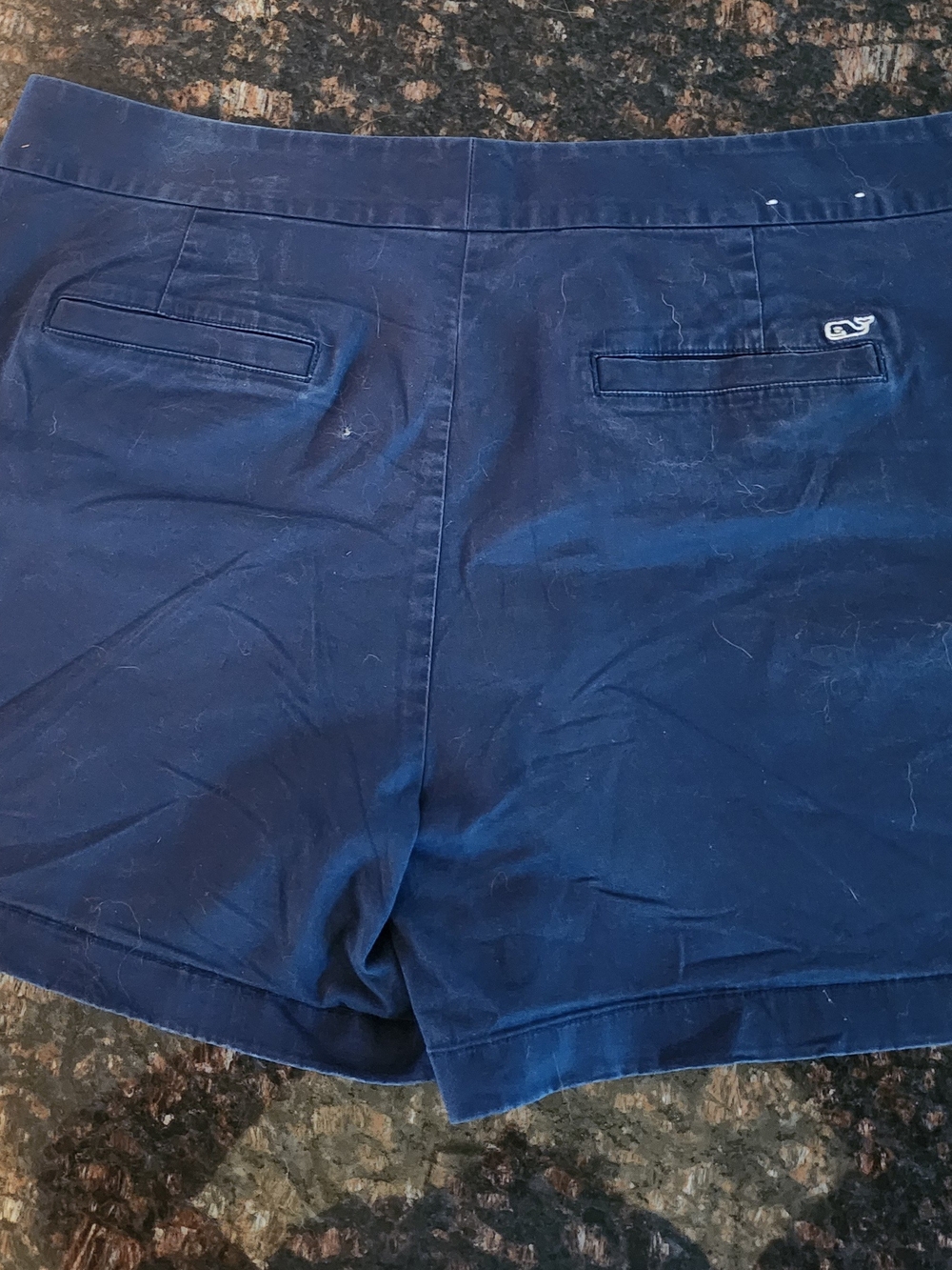 Vineyard Vines Navy Women's Chino Bermuda Shorts